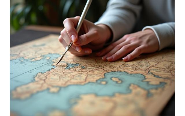 マインドフルネスと地図作りを組み合わせたワークショップ